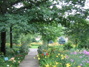 One of the gardens