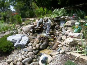 View of the waterfall